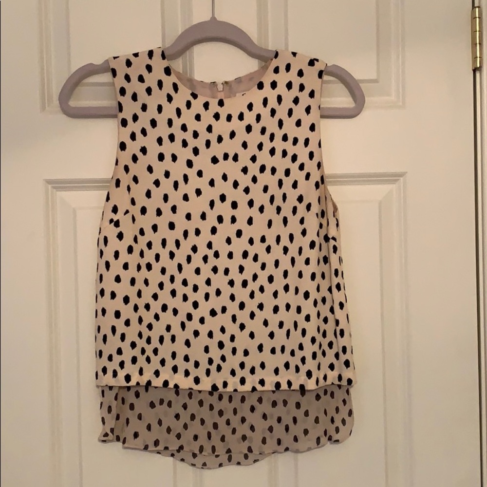 Kate Spade Flamingo Dot Top! 🦩♠️
